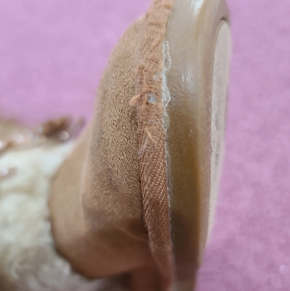 Cute Girls Natural Tan Colored Boots By Justice, Size 1 - Picture 8 of 10